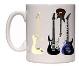 Caneca porcelana guitarra - Lojaloucospormusica