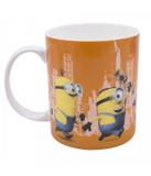 Caneca Porcelana Le Buddies Laranja 340ml - Minions Meu Malvado Favorito