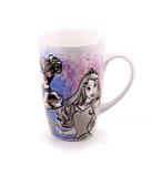 Caneca Porcelana Princesas 400ml - Disney - Minas presentes