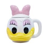 Caneca Porcelana Rosto Pata Margarida 470 Ml - Disney - Drina