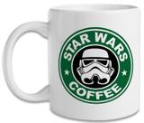 Caneca Porcelana STAR WARS COFFEE - Geniart