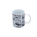 Caneca Porcelana Volkswagen Kombis - Urban
