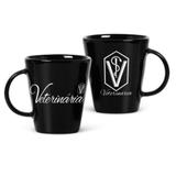Caneca preta profissao veterinaria 360ml - Bf