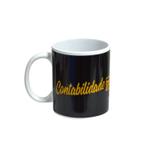 Caneca Profissões em Porcelana Contabilidade 300ml - Simas - Simas presentes