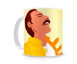 Caneca Queen Fred Mercury Desenho II - Artgeek