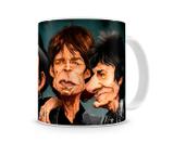 Caneca Rolling Stones Caricatura Banda - Artgeek