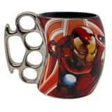 Caneca soco inglês homem de ferro avengers - 350ml - Zc