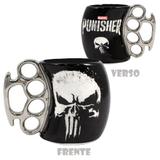 Caneca Soco Justiceiro Punisher black 350ml - Zc