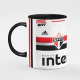 Caneca Spfc São Paulo 2018 Com Nome E Número Personalizado - Jps info
