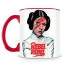 Caneca Star Wars Leia Rebel Rebel Vermelha - Artgeek