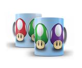 Caneca Super Mário Bros Cogumelo Nintendo - Canencacomestampa