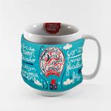 Caneca Tecido Sentimento Bom - Flivo