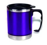 Caneca térmica de alumínio revestido em acrílico translúcido 400ml - Fwb