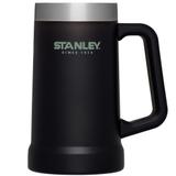 Caneca térmica de cerveja/chopp matte black 709ml - stanley