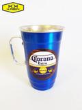 Caneca Térmica em Alumínio Cerveja Corona Azul - Kabin