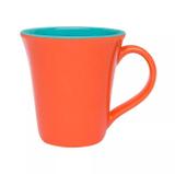Caneca Tulipa Bicolor 330ml Laranja e Verde A08F-0266 Oxford