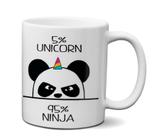 Caneca Urso Panda Ninja - Custom21