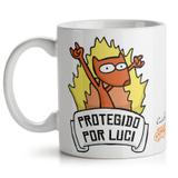Caneca USQ Protegido Por Luci - Yaay