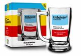 Caneca vidro 340ml sátiras remédios - embelezol - Brasfoot