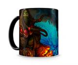 Caneca World Of Warcraft Thrall I Preta - Artgeek