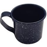 Caneca Xícara Agata 350ml Aço Carbono Esmaltado Rustica Azul - Zanline