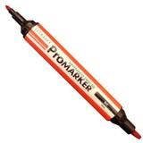 Caneta Marcador Artístico Letraset Promarker Ponta Dupla Red PM R666