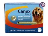 Canex Plus 3 Cães 10kg 4 comp Ceva - Vermífugo cães