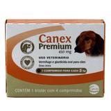 Canex Premium 5kg 4 comp Ceva - Vermífugo Cães