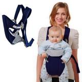 Canguru Carrega Bebê Ergonômico Passeio Importway 3 em 1 Posições Baby Até 15 Kg Azul Marinho - Import way
