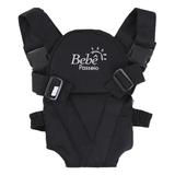 Canguru Carrega Bebê Ergonômico Passeio Suporta Até 15Kg - Preto - Bebê passeio