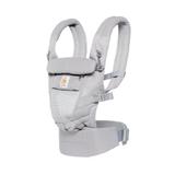 Canguru Ergobaby - Modelo Adapt - Use desde o nascimento - Tecnologia Cool Air Mesh-Cor Pearl Grey