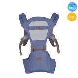 Canguru Ergonômico 5Way Maxi Baby 5 em 1 Hipseat System até 15kgs - Jeans