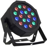 Canhão 18 LEDs Slim RGB - GT69 - Lorben