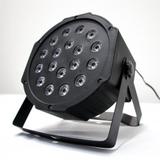 Canhão de LED Para Festas Par Led com 18 LEDs RGB - Mundo de led