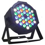 Canhao Refletor Led Par 64 36 Leds 1w Rgbw Dmx Display - Beatrizeletros