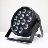 Canhão Refletor Par LED RGBW Com 12 LEDs Para Festas DJ - Mundo de led