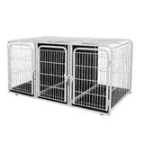 Canil Modular Triplo Superior - Açomix