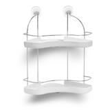 Cantoneira Dupla Cromo Colors Branco - Niqueplast ind.com.de artef. de plast e arama