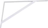 Cantoneira metálica 40cm branca - Vonder