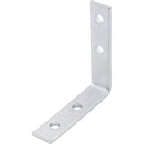 Cantoneira para cortina 06x08cm zincado cce0068 com 4 peças - Vonder