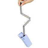 Canudo Dobrável Reutilizável Ecológico Chaveiro Verde - Canudo reutilizável