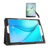 Capa Agenda Magnética Para Tablet Samsung Galaxy Tab S2 9.7" SM-T810 / T813 / T815 / T819 + Película de Vidro - Lka