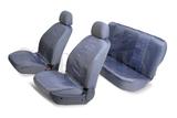 Capa Banco Automotivo Nylon Cinza Universal - Garagem12