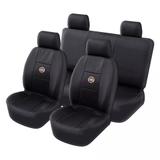 Capa Bancos Automotivo Couro Preto Fiat Palio Punto Stilo - Rekar