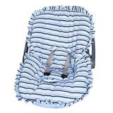 Capa Bebê Conforto Listrada Azul - I9 baby