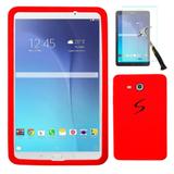 Capa Borracha Silicone Tablet Samsung Galaxy Tab E 9.6" SM-T560 / T561 / P560 / P561 + Película de Vidro - Lka