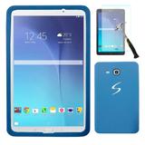 Capa Borracha Silicone Tablet Samsung Galaxy Tab E 9.6" SM-T560 / T561 / P560 / P561 + Película de Vidro - Lka