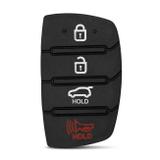 Capa Botão Chave Canivete Hyundai HB20 Hatch HB20S Sedan Preto 4 Botões Keypad Para Reposição - B.b imports