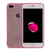 Capa Bumper TPU Fundo Acrílico Fosco iPhone 7 / 8 Pink - Hrebos