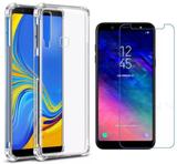 Capa Capinha Anti Shock Galaxy A9 2018 + Película De Vidro - Hrebos